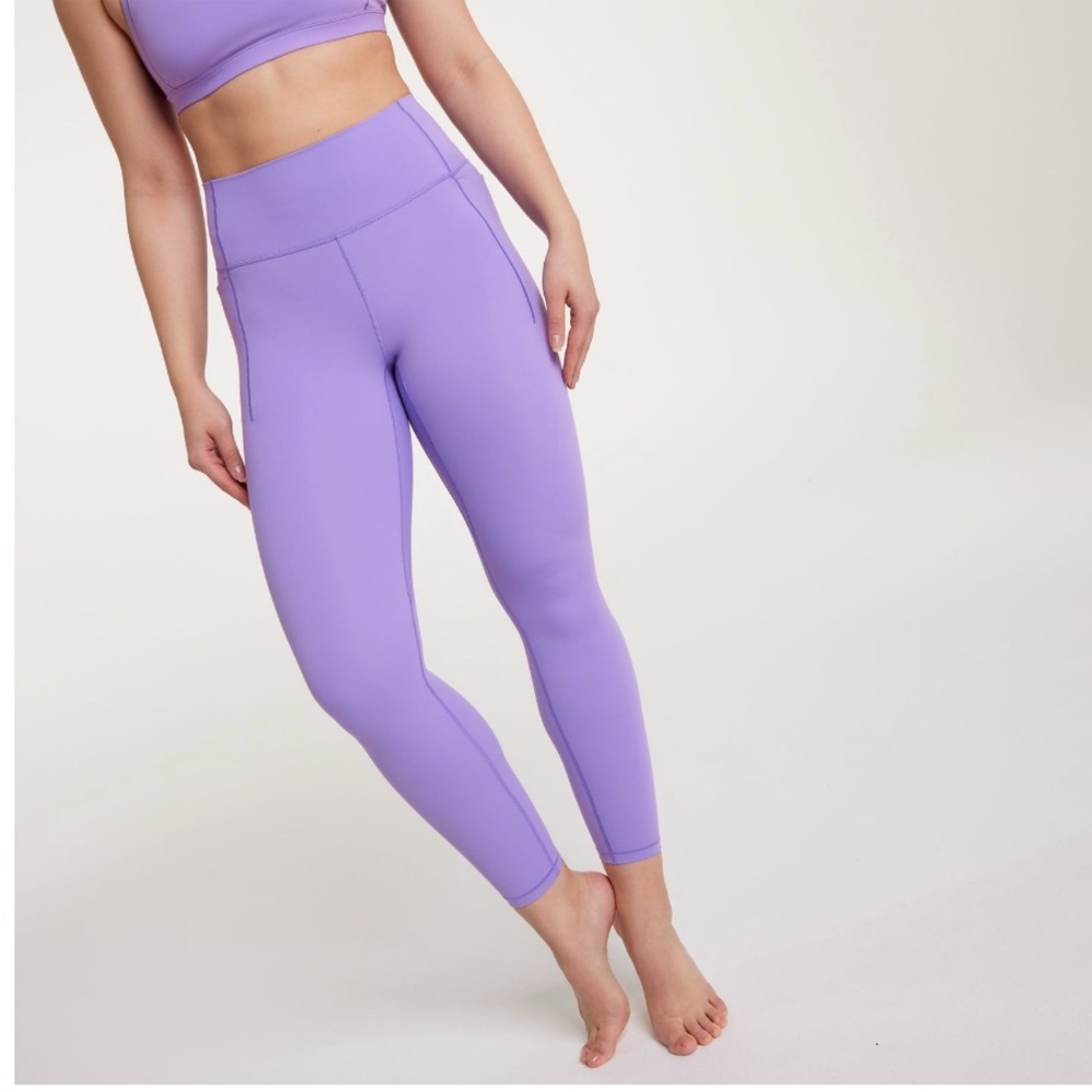 NWT CALIA Women's Inspire High Rise 7/8 Yoga Legging Small/Medium Lila/purple